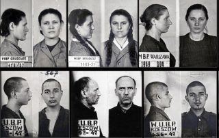 Skany zdjęć policyjnych Ukraińców skazanych przez sądy komunistyczne w Polsce